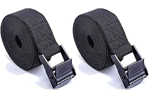 Heavy-Duty Cargo Tie Down Straps (2 Pack)