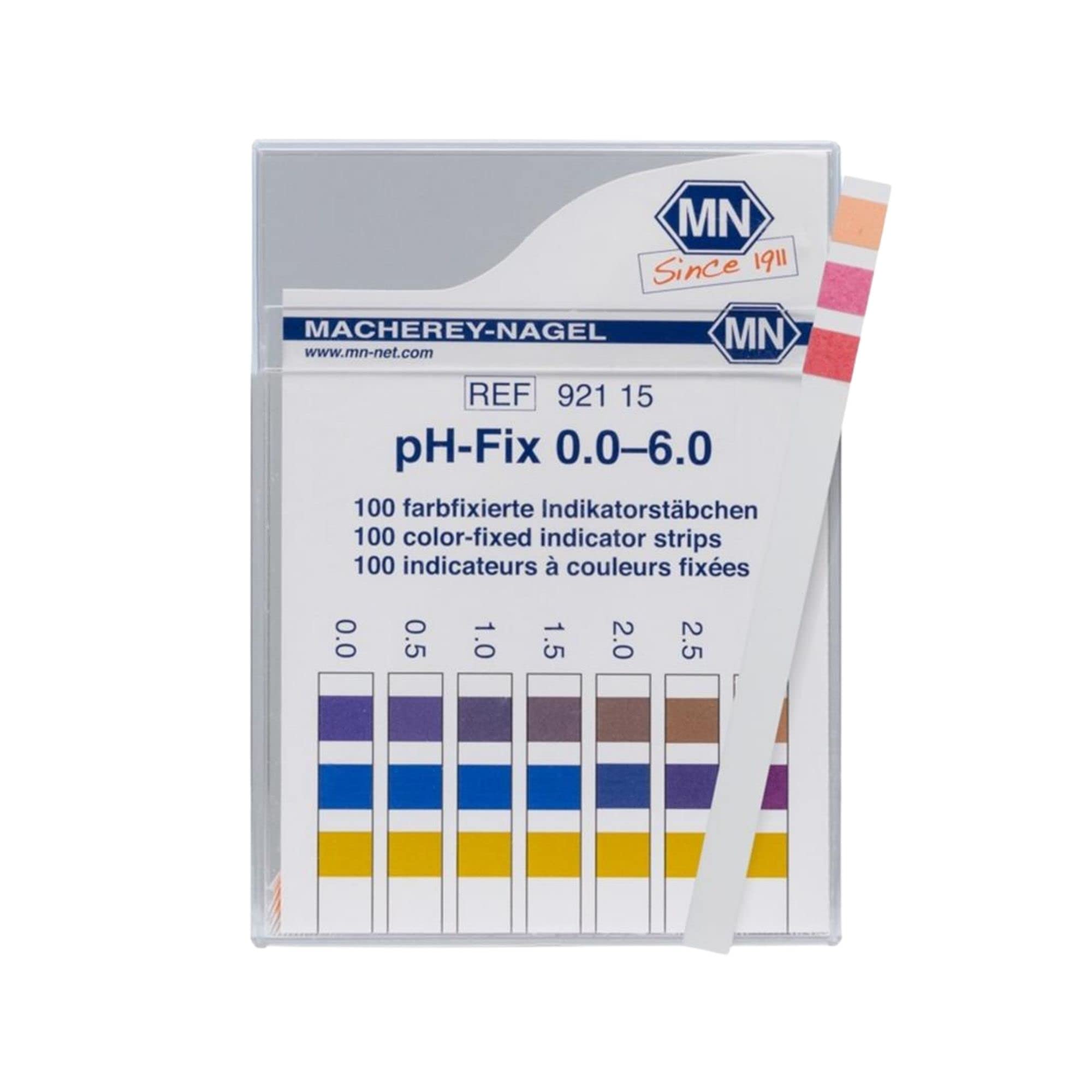 1138922 ph-fix indicatore stick, PH 0.0 – 6.0, 6 mm x 85 mm (confezione da 100)