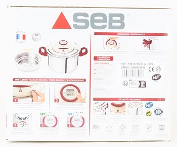 【保管品】SEB 圧力鍋 6L CONTROLEUSE N°13 保管品】SEB 圧力鍋 6L CONTROLEUSE N°13 希少】SEB セブ圧力鍋