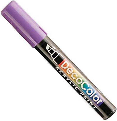 DecoColor Rotulador de pintura acrílica violeta, multicolor