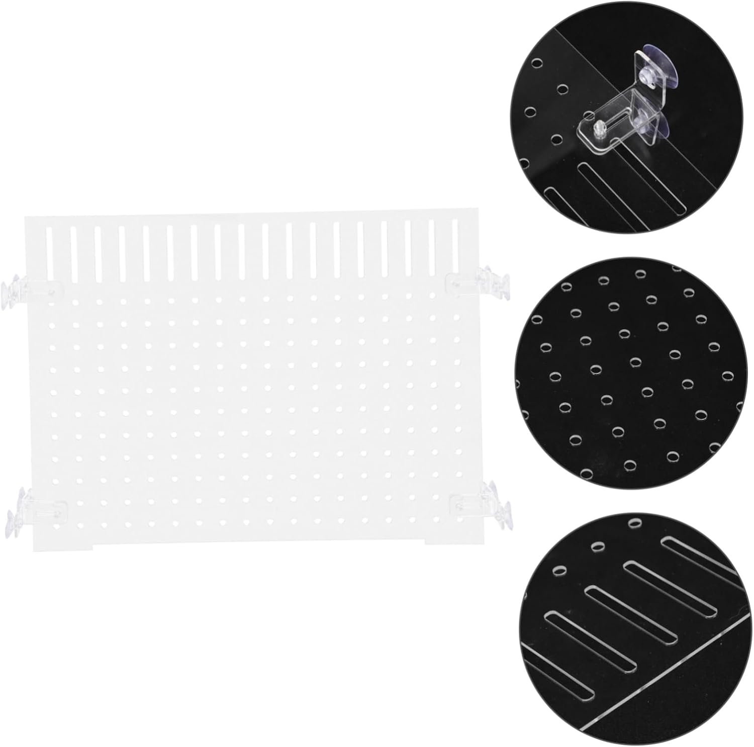 BESPORTBLE 2 Sets Fish Tank Divider with Suction Cups Aquarium Board Tank Accessory