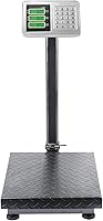 Vista 1 de TUFFIOM Báscula electrónica de plataforma comercial industrial de 661 libras, pantalla LCD de alta definición de acero inoxidable, piso digital