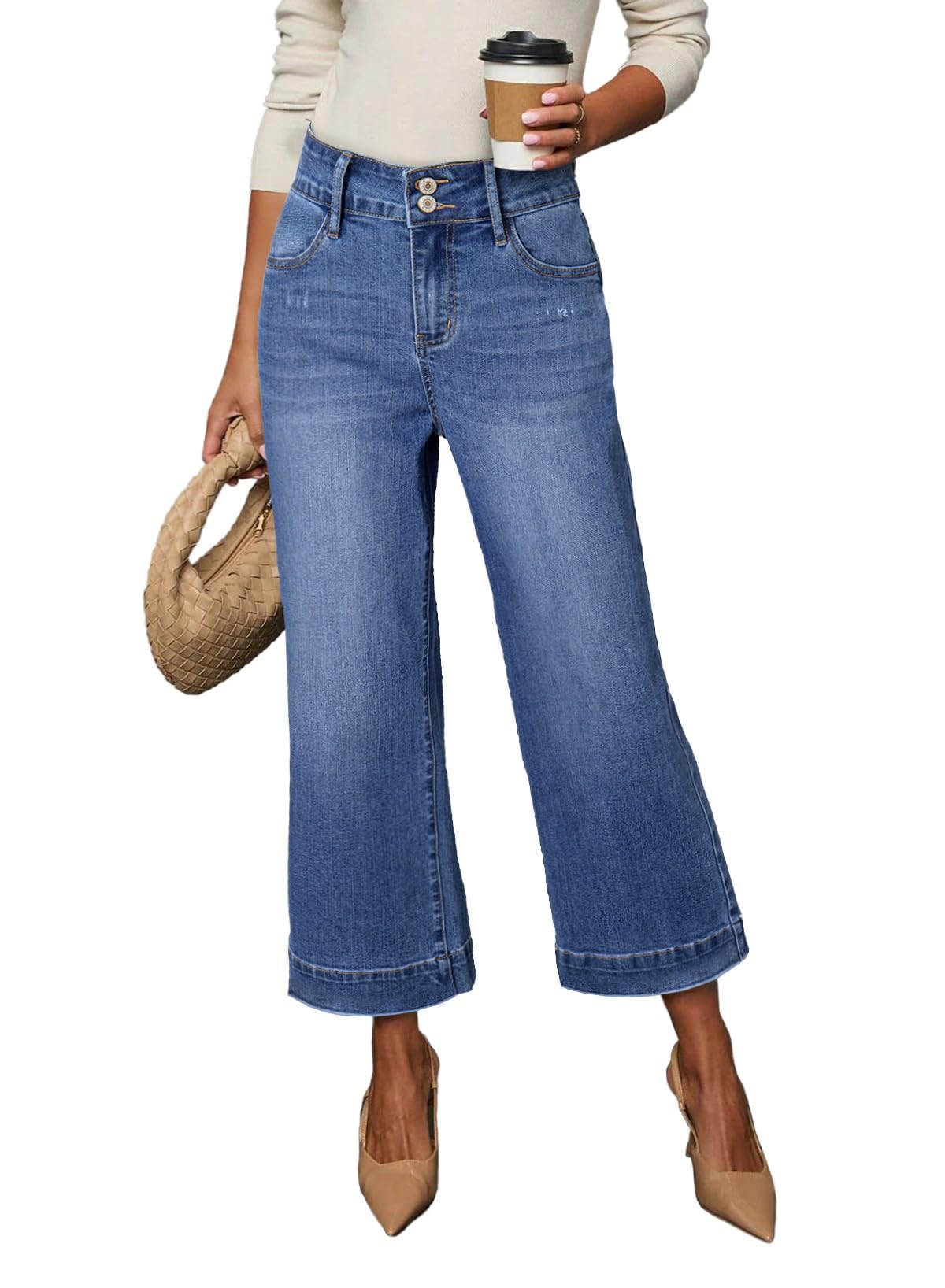 Dokotoo Wide Leg Baggy Jeans