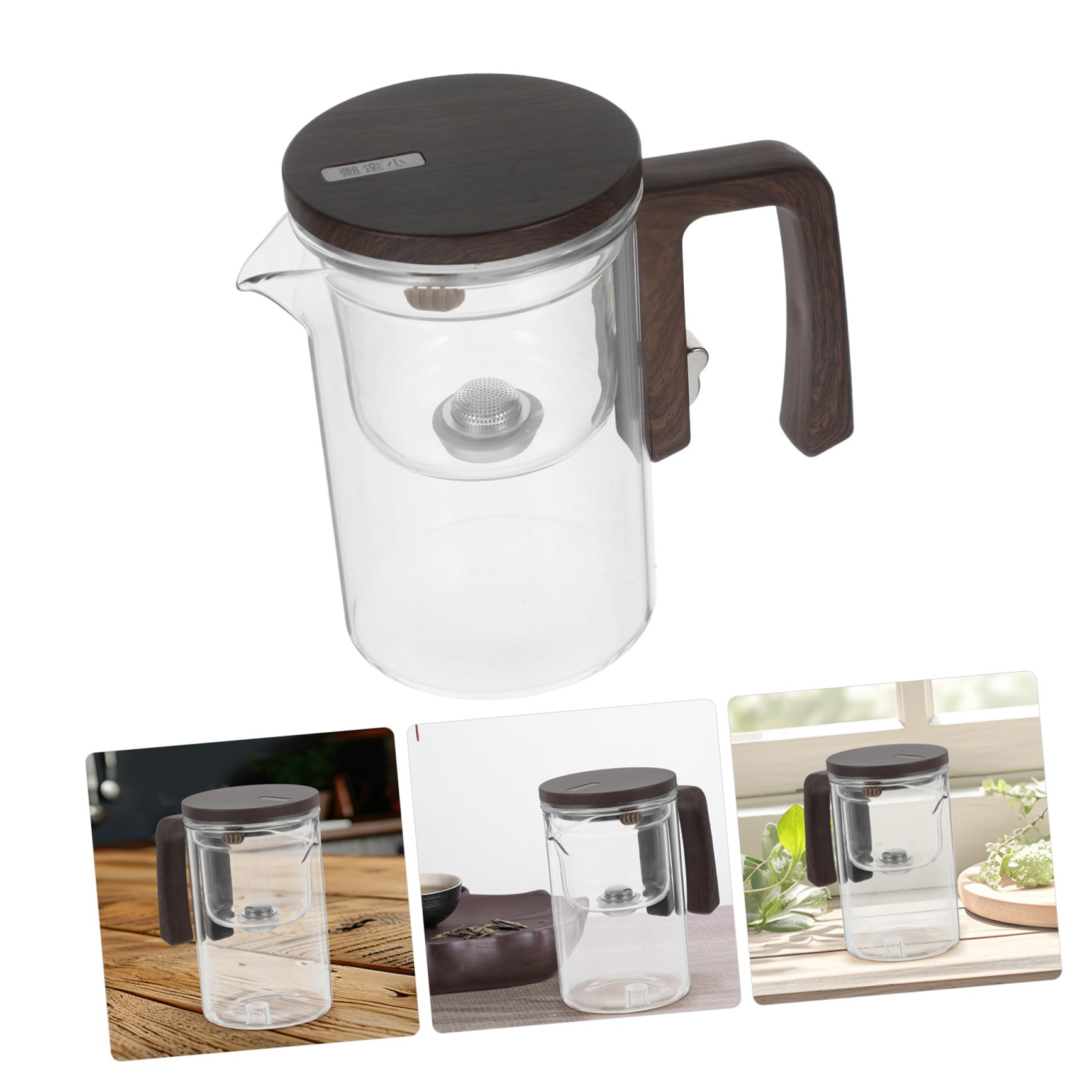 TOYANDONA Tetera De Vidrio Con Infusor Extraíble De Colador De Té Para Sueltas Para Infusiones De Té Casa
