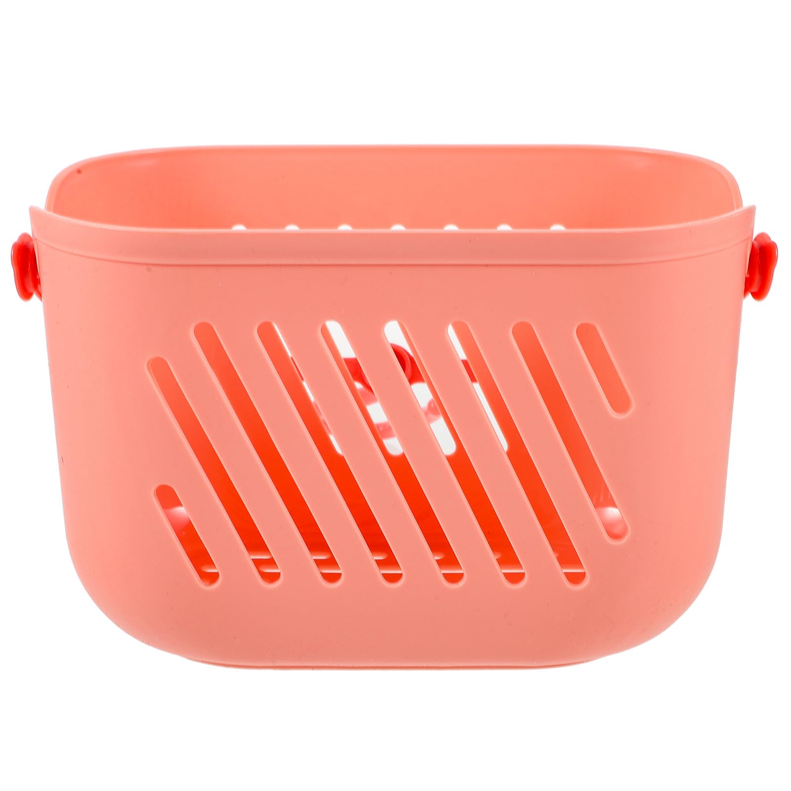 TOYANDONA Hanging Shower Basket Bathroom Storage Caddy Plastic Portable Organizer with Hook for Toiletries and Cleaning Supplies Pink