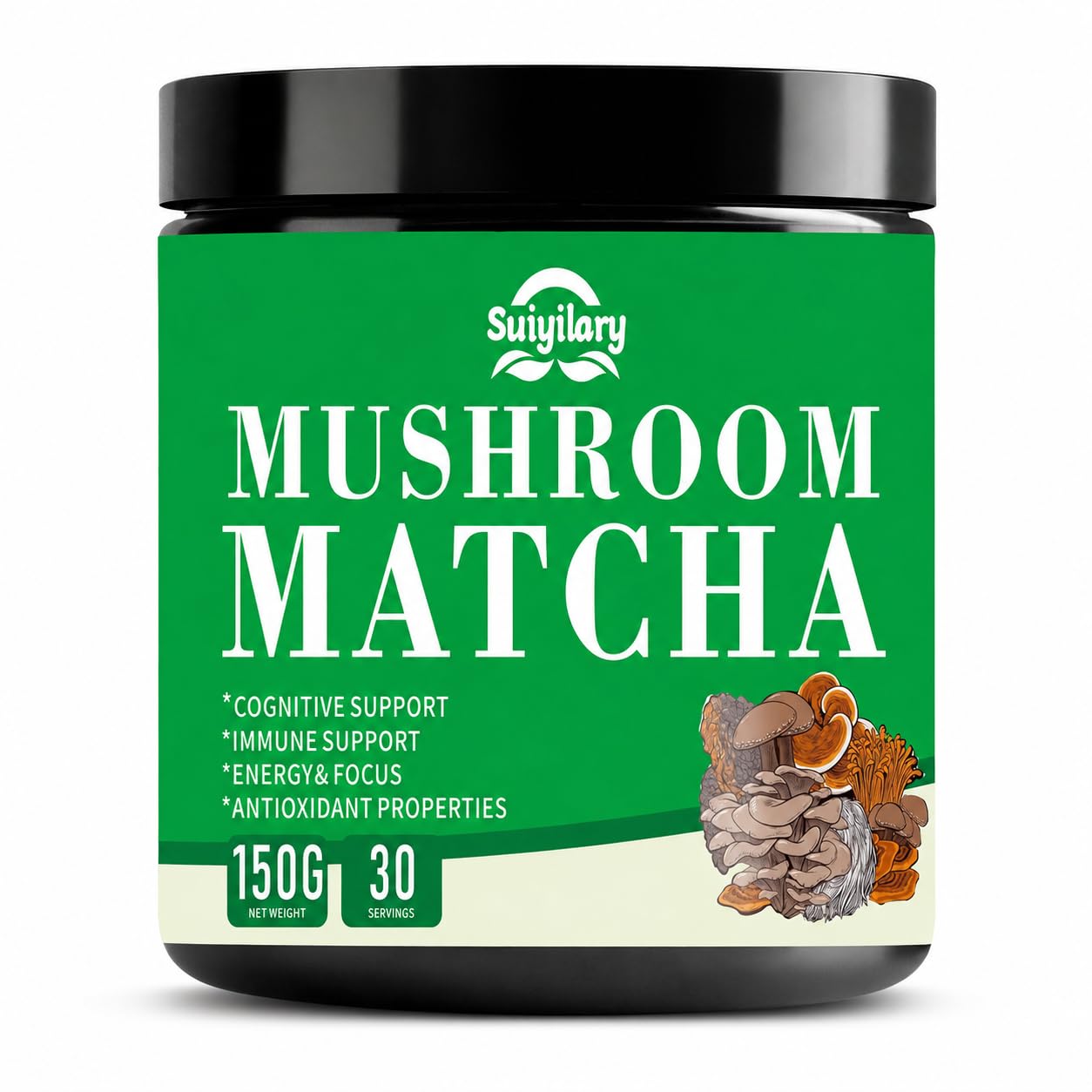 Suiyilary Mushroom Matcha - herbal supplements | Mubboo