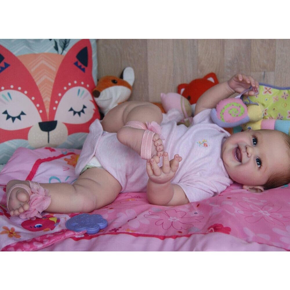 Amazon | Protowリボーンドール 53cmリアル幸せなハゲのかわいい子供