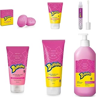 KIT BUBBALOO (05 ITENS TUTTI FRUTTI + 01 GLOSS UVA)
