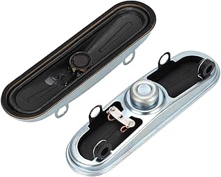 2Pcs TV Speaker,Reliable Effective Clear Stable, 8 Ohm 10W Television LCD TV Full Range Speaker for Home Advertising Use