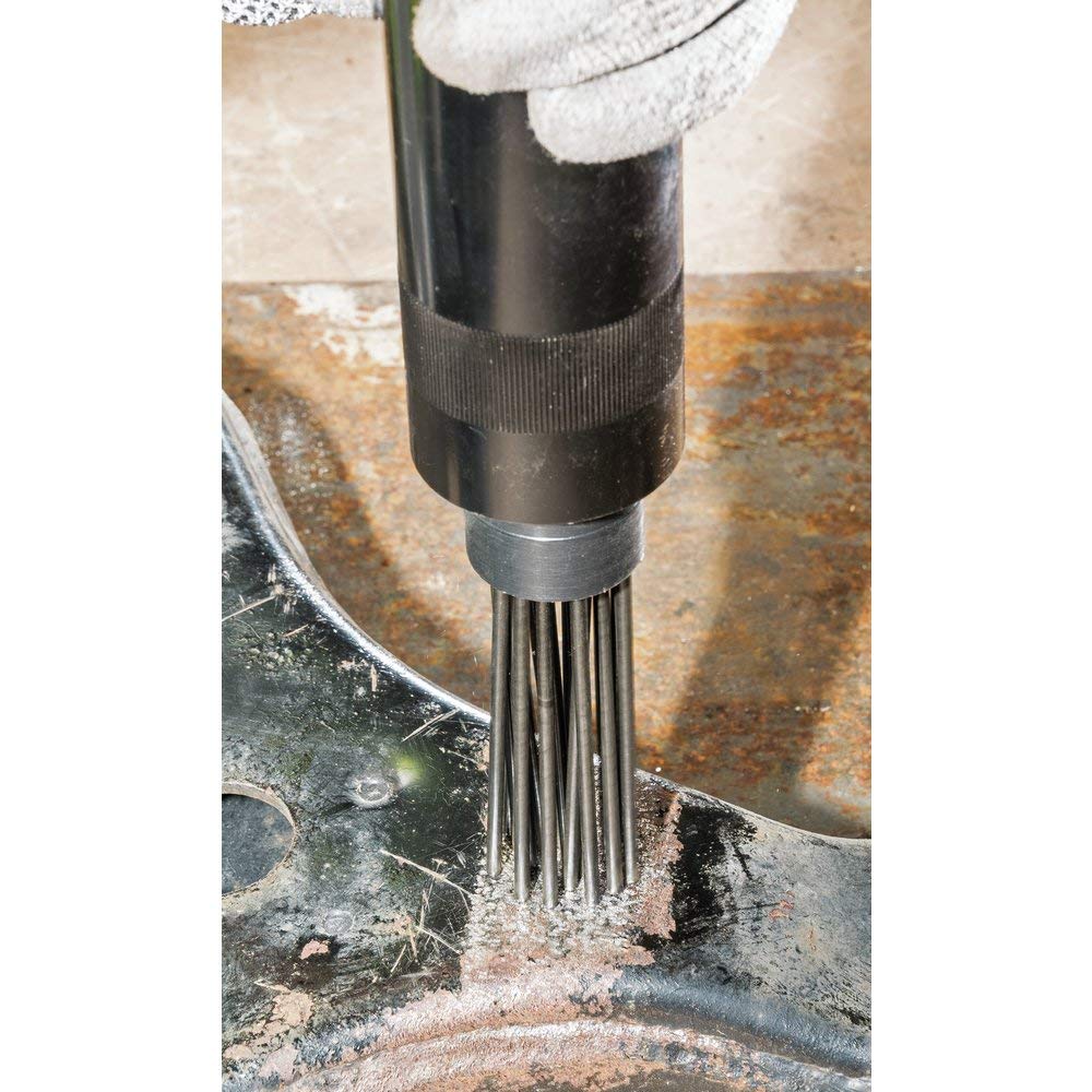 Draper Scaler dell'ago con impugnatura a pistola da 90 Psi, connettore BSP da 1/4", alloggiamento in alluminio leggero, strumento di pulizia resistente, scarico anteriore, 84131
