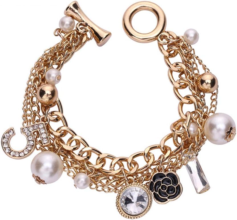 Glamtune Celebrity Design Inspired Gift Inspired Charm Lucky Bracelet Chain for Women - Image 6