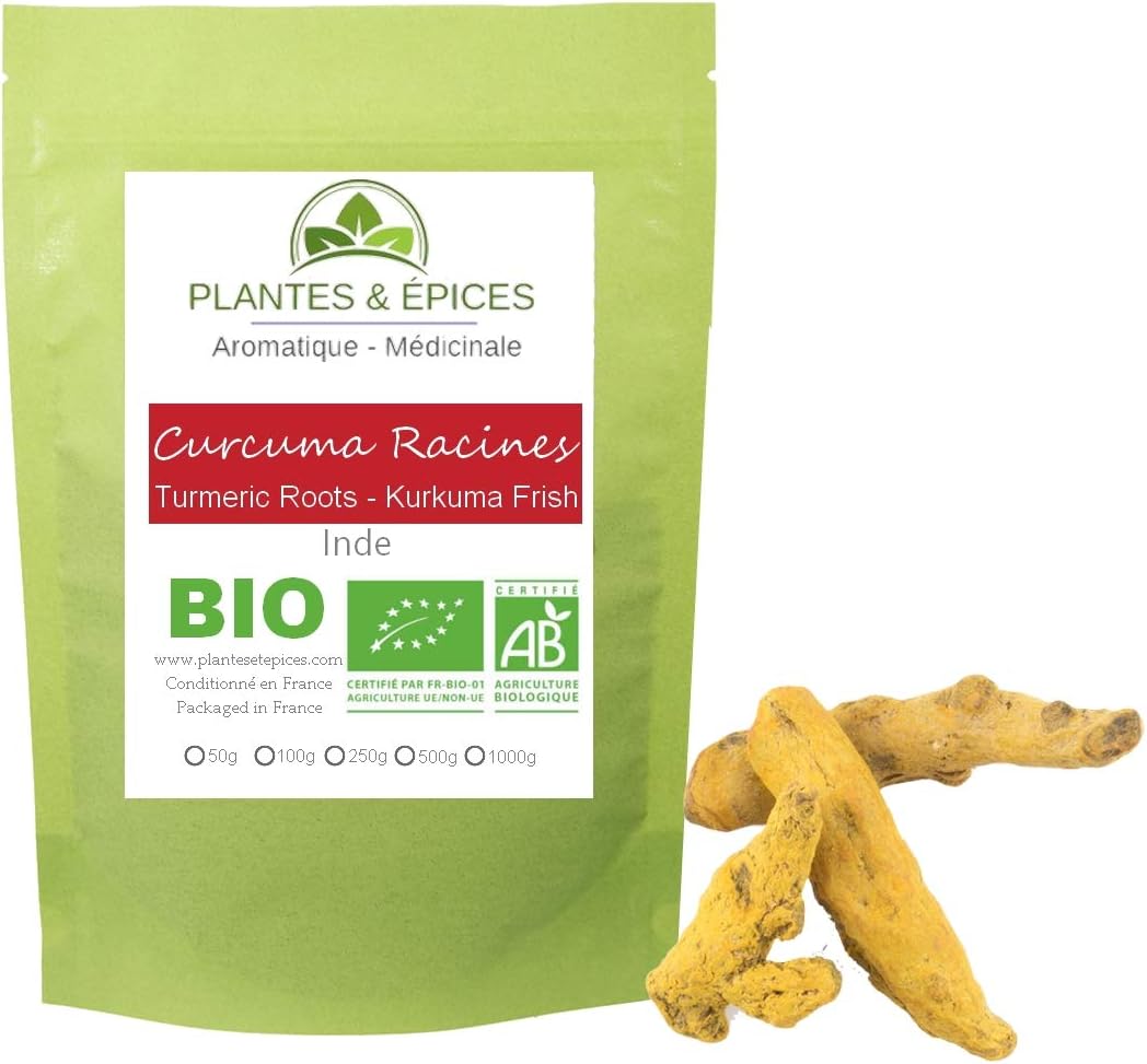 Racines de Curcuma entières Bio : Avis et Guide d’Achat pour Tisane et Infusion (100g) – Bienfaits et Caractéristiques à Découvrir Racines de Curcuma entières Bio : Avis et Guide d’Achat pour Tisane et Infusion (100g) – Bienfaits et Caractéristiques à Découvrir