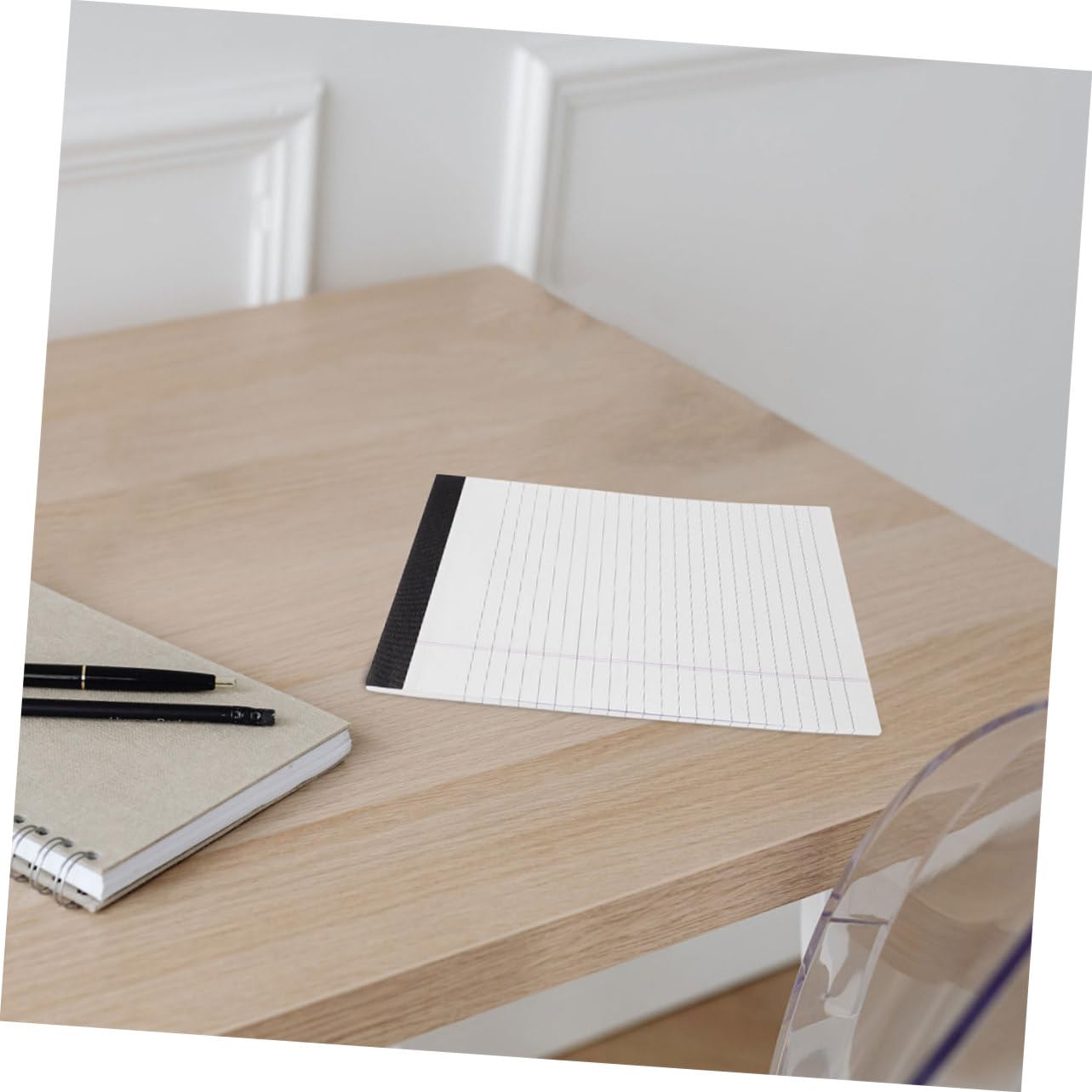 Tofficu 8 Bloc-Notes Juridique Journal Portable LED Lampe De Bureau Cahiers Collège Ligné Dot Journal Bureau Carnets De Notes Non Lignés Cahiers Avec Crayons Onglets Pour