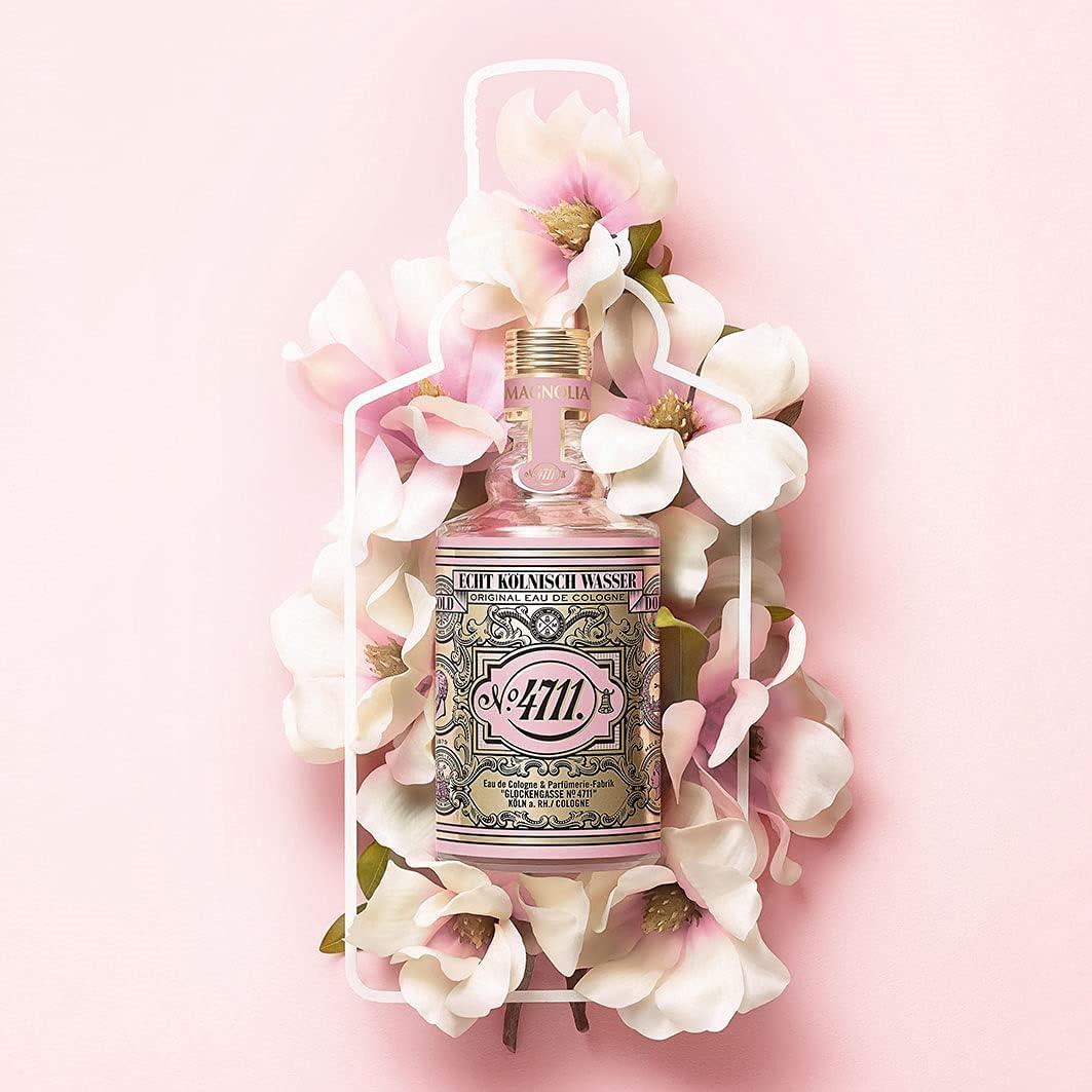 4711 Floral Collection Magnolia Eau de Cologne for Women 100ml - Delicate Fragrance with Fresh Magnolia Floral Notes - Image 5