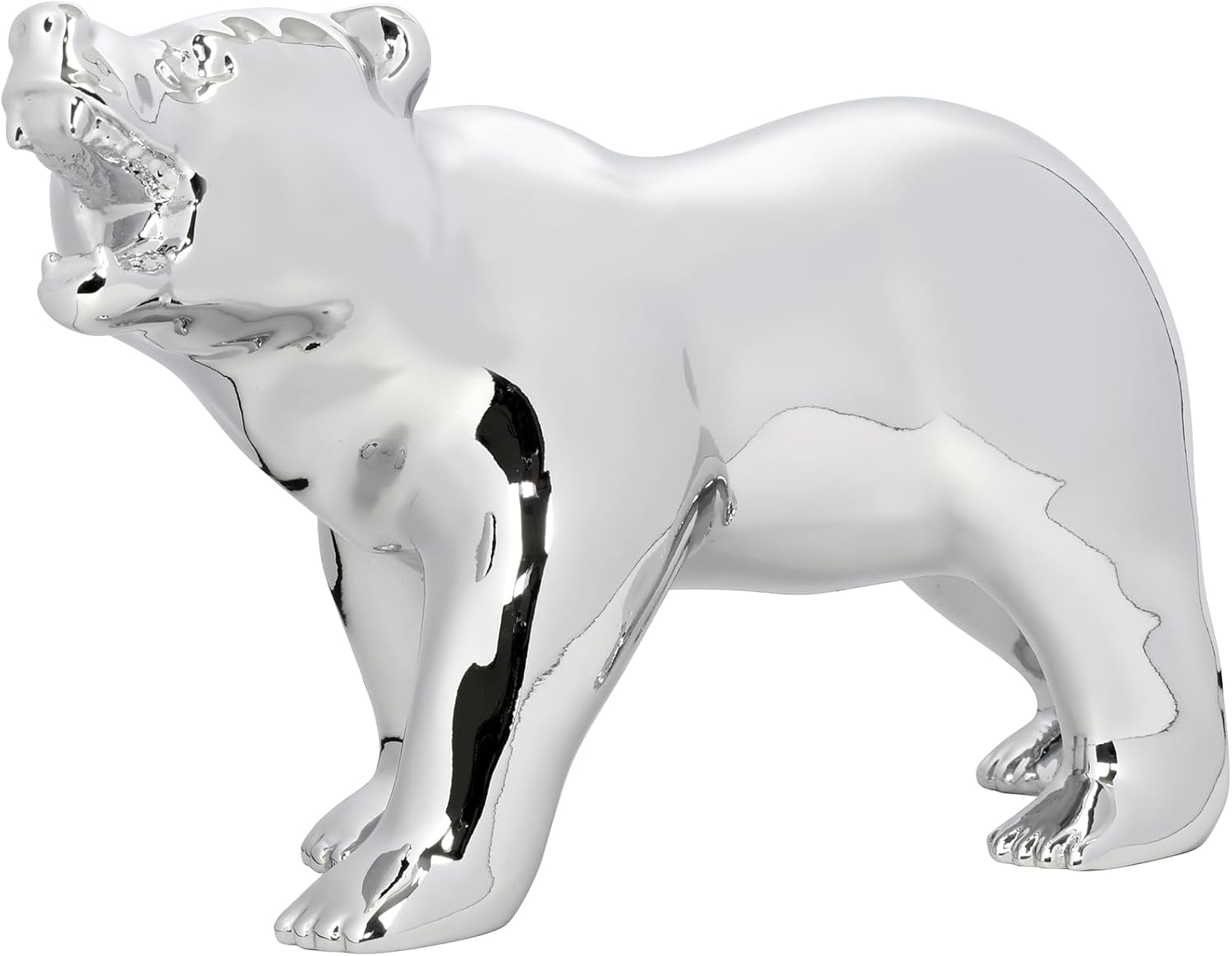 GG Grand General 48186 Chrome Growling Bear Hood Ornament