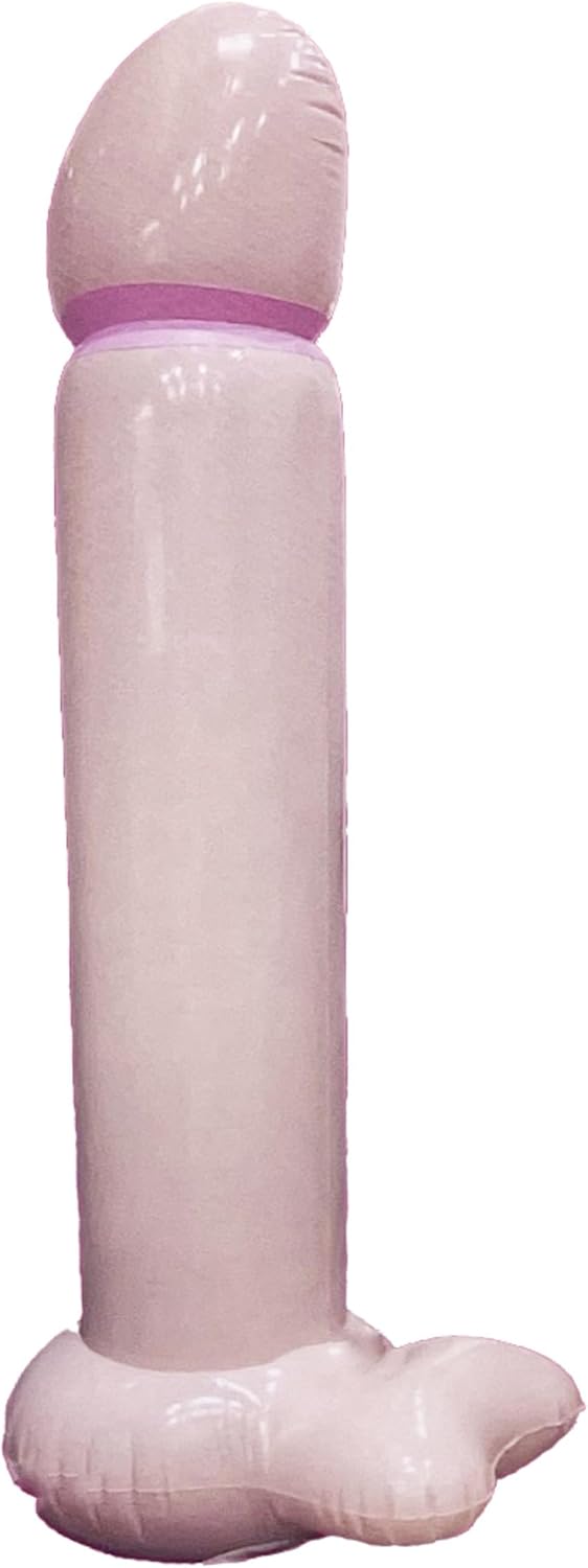 Island Dogs Kick The Dick - Giant Inflatable Kickboxing Penis for Bachelorette Parties and Stress Management - Over 5 Feet Tall - Great for Adult Gatherings