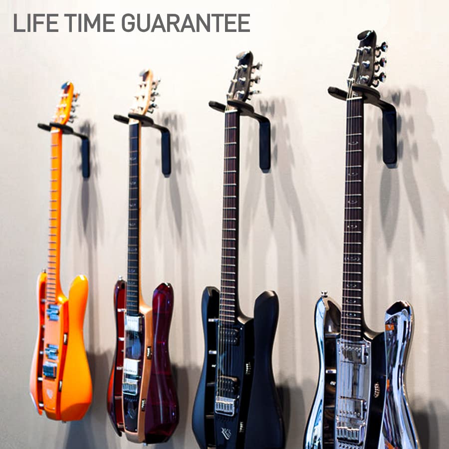 D & A Grip support mural pour guitare avec une Encolure jusqu’à 2–1/20,3 cm, Blanc/chrome (Wh-0101) Prise Grip Noir - Les Beatles, Paul McCartney, John Lennon, RIngo Starr, George Harrison D & A Grip support mural pour guitare avec une Encolure jusqu'à 2–1/20,3 cm, Blanc/chrome (Wh-0101) Prise Grip Noir – Image 6