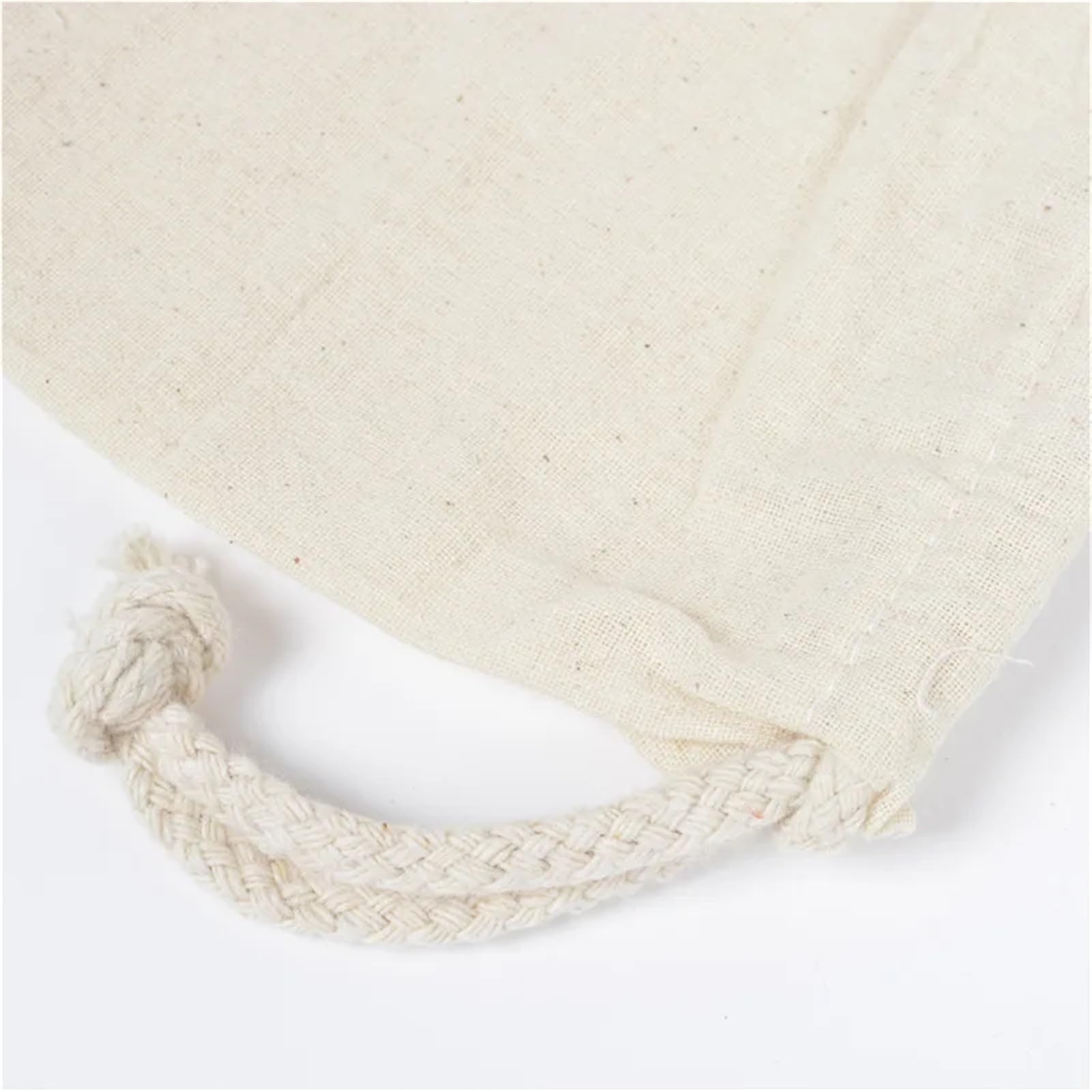 sac en coton à cordon Sacs à cordon en coton 100 pièces, for cadeau de mariage et noël, emballage DIY, petites pochettes unies, sacs rangement domicile(10x12cm(100pcs))