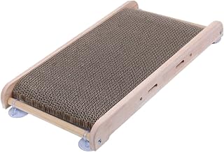 iplusmile Brinquedos Para Gatos Almofada Para Arranhar Móveis Para Gatos Placa De Apoio Arranhador Para Gatos Poste Para Arranhar Otário Marrom Sofá De Bambu