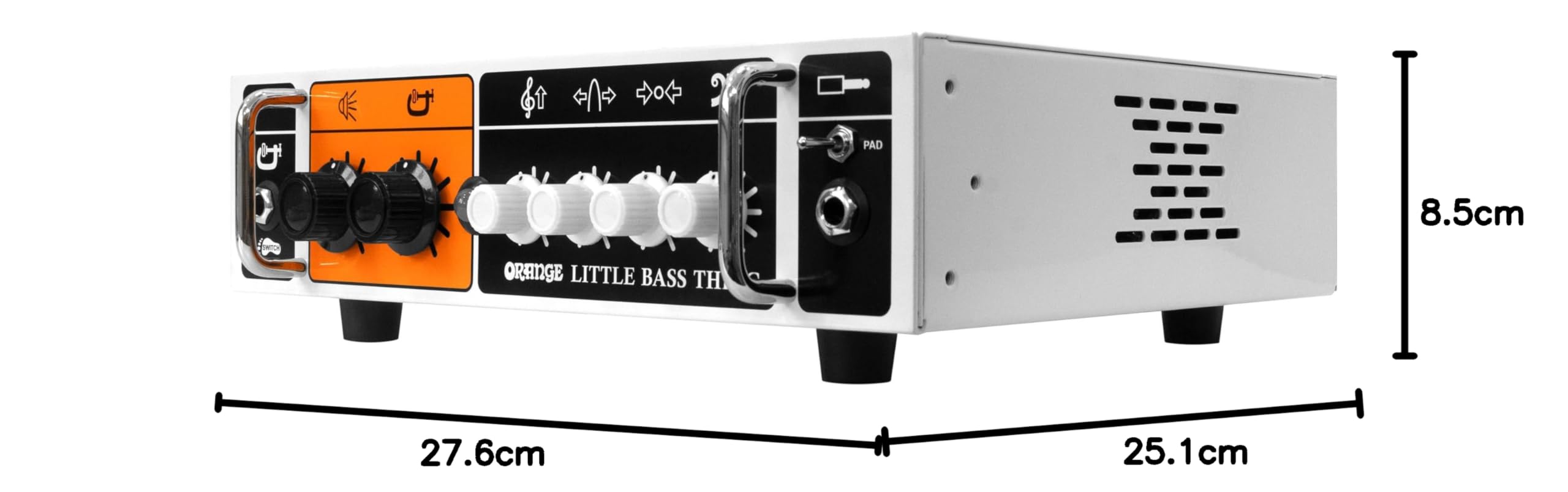 Orange Little Bass Thing - Głowica wzmacniacza gitarowego basowego - 500W