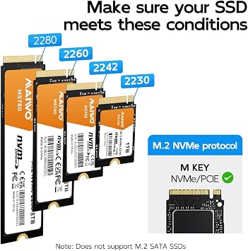 MAIWO 4 Bay NVMe Cloner Duplicator with Cooling Fan, USB4.0 NVMe PCIe Dock SSD Reader, Supports 1-to-3 Offline Clone & Software RAID,40Gbps High Speed, Backward Compatible Thunderbolt 4/3