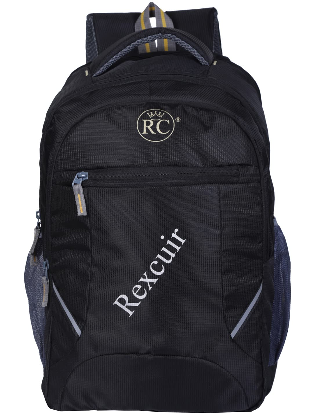 RC Rexcuir Casual Waterproof Laptop Backpack/School Bag/Office Bag/College Bag/Business Bag/Unisex Travel Backpack (Compatible with 15.6 inch Laptop) 30 Ltr Black