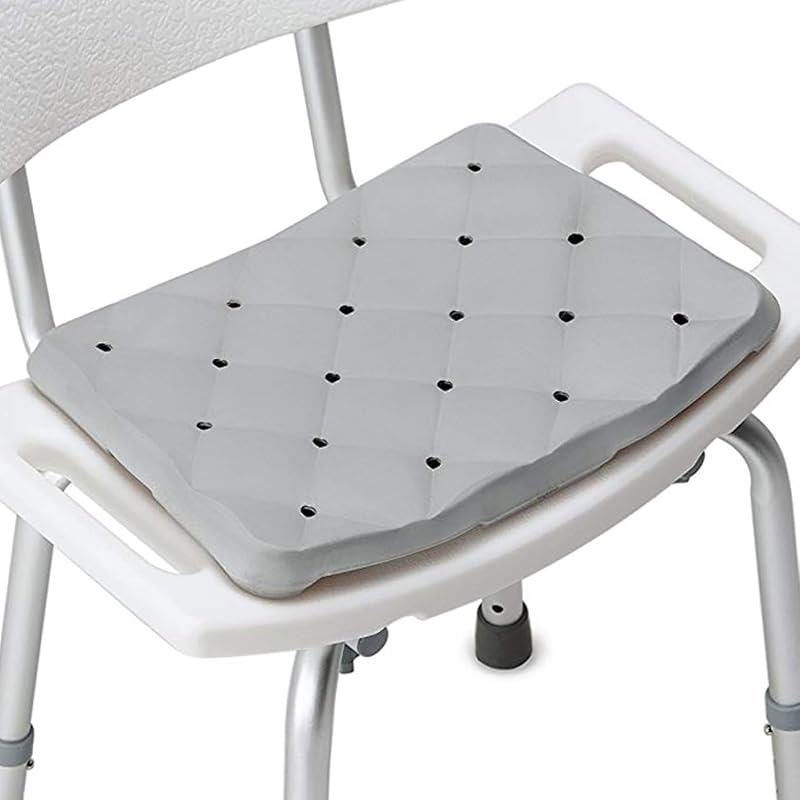 Cojín de espuma para asiento de baño para bancos de transferencia, sillas de ducha, sillas de baño, asientos de estadio, cojín para bañera o tapete para arrodillarse, apto para FSA HSA, almohadilla para arrodillarse, espuma impermeable y antideslizante