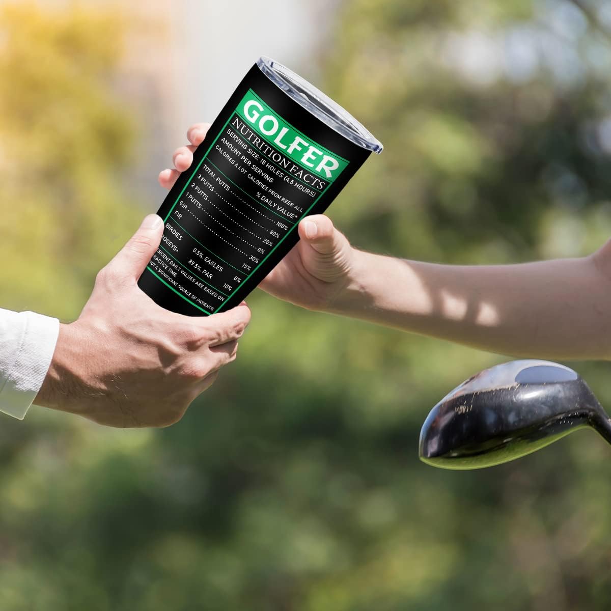 Golf Gifts For Men & Women, Fathers Day Golfing gift, 20oz Stainless Steel Tumbler for Dad, Birthday Present For Golf Lovers, Players - Image 6