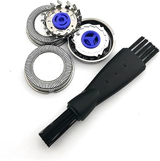 Paquete de 3 cabezales afeitadora repuesto compatibles con Philips HQ56 HQ3 HQ55 HQ46 PQ206 HQ912 YQ308 HQ902 HQ905 AT610 AT620 HQ5812 HQ5625