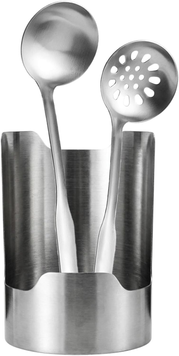 Standing, Kitchen Spoon Rest, Holds Cooking Utensils with Countertop Design