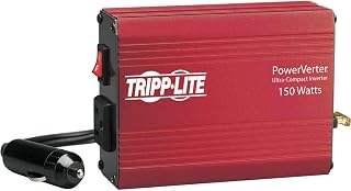 Tripp Lite 150W Car Power Inverter with 1 Outlet, Auto Inverter, Ultra Compact (PV150)