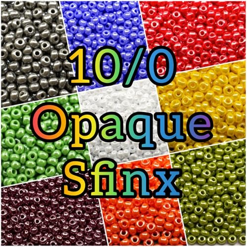 10/0 46102 Preciosa Czech Glass Seed Beads Rocailles Opaque Shiny White. Packing 2250 pcs. Weight 25 Grams. Beads Size 2.3 mm. for Beading, Embroidery and Making Jewelry. - Image 6