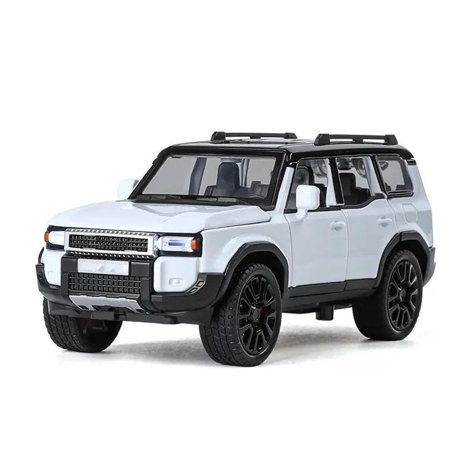Mocalux White Scale Die-Cast Model Car For Land Cruiser For Prado Lc250 Diecast Model Car