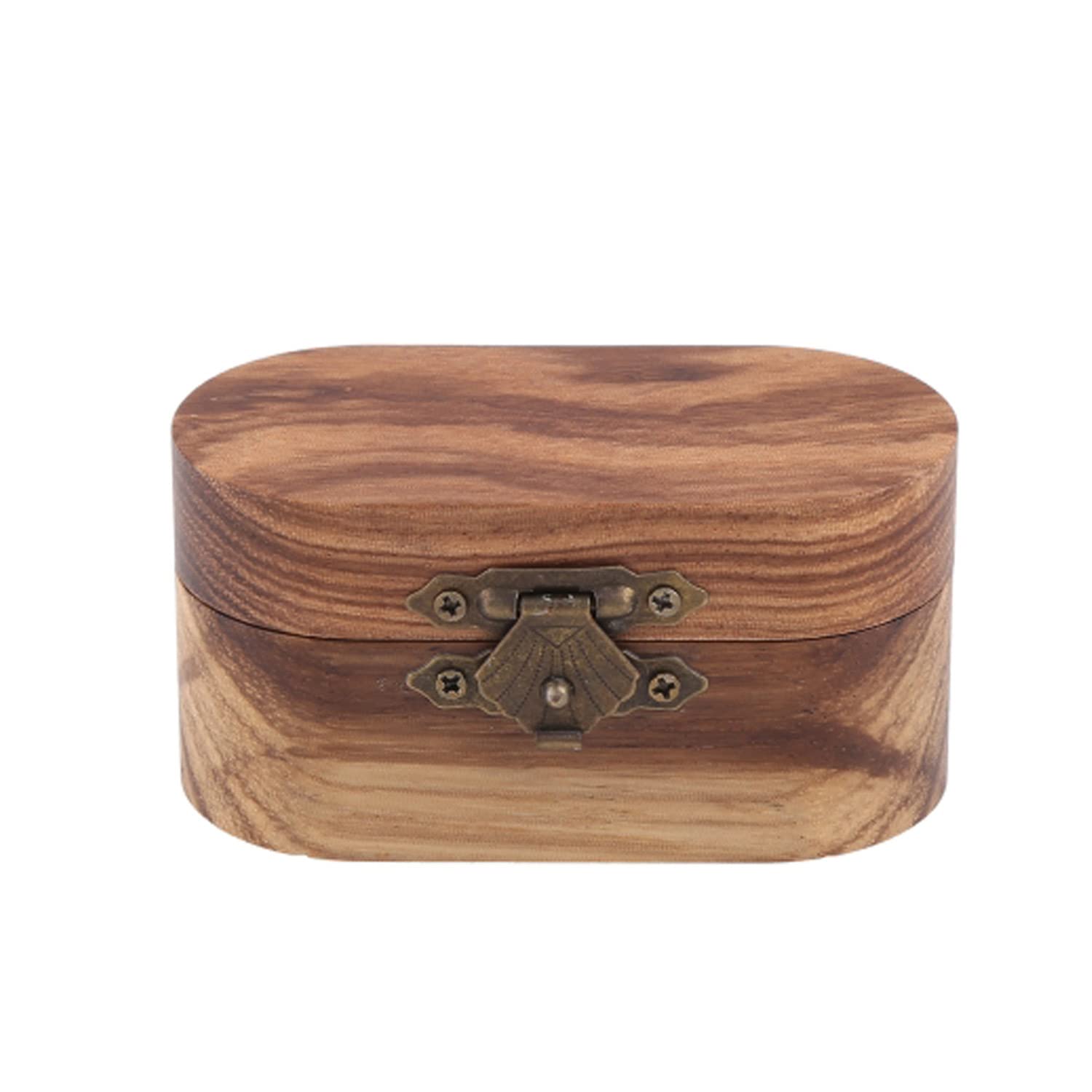 Soporte para púas de Guitarra, Púas Hechas a Mano con Forma de corazón, púa Guitarra acústica Madera, Caja púas(Only Box)
