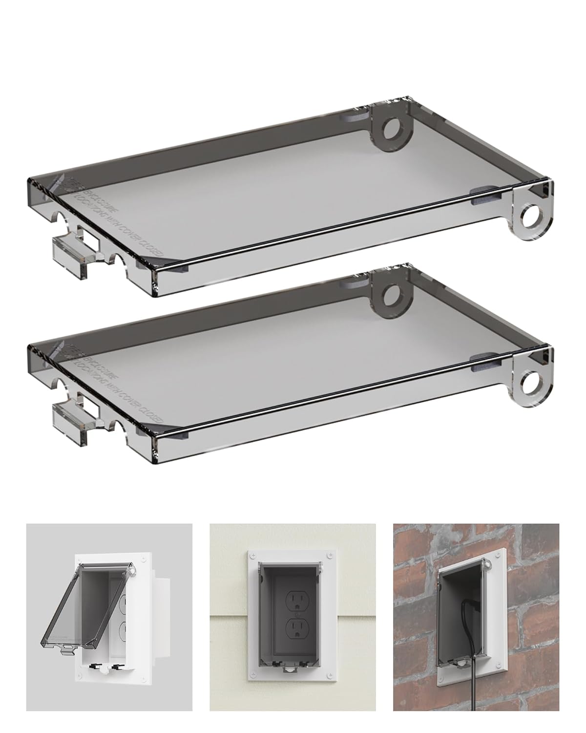 電気ボックス交換用カバー、DBVC-1 全天候対応エクストラデューティー交換用、電気安全カバー(C-S-2)