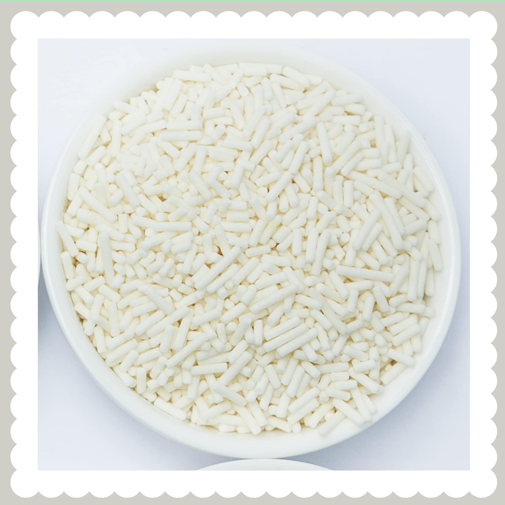 Sugar ChicStrands(Jimmies)- White (100)