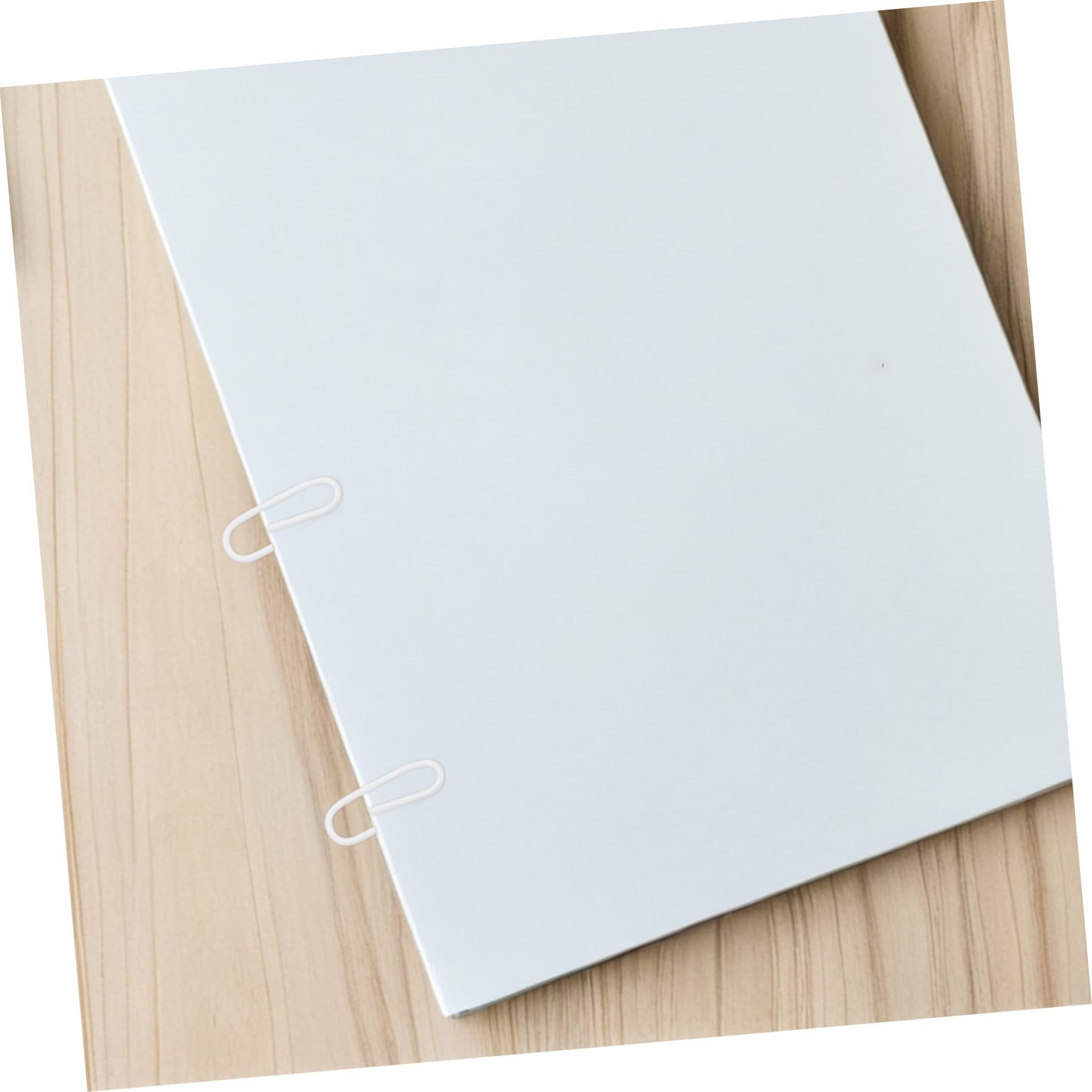 NUOBESTY 750 Stück büroklammern Papierklammern Papierclips White