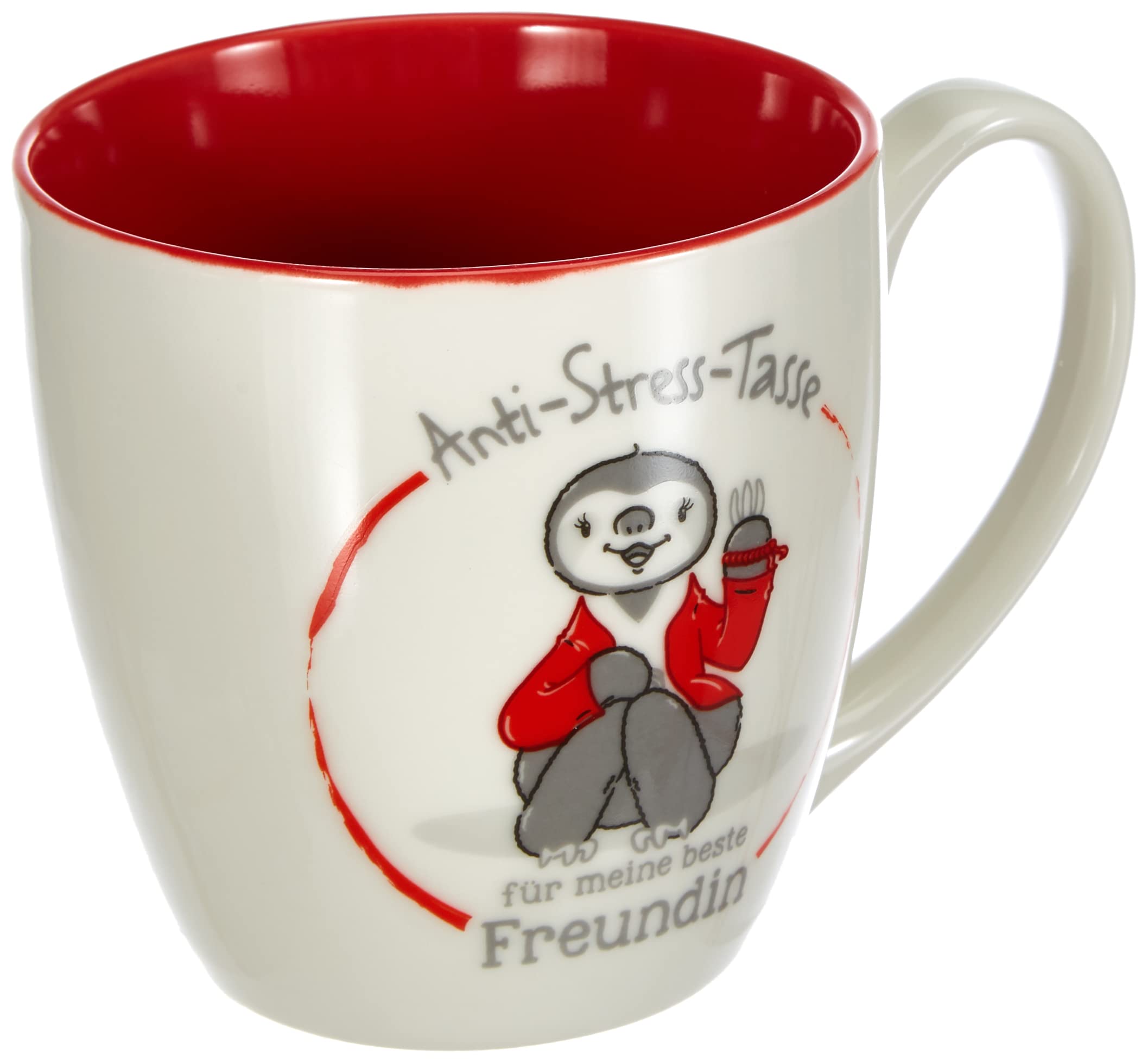 Gruss & Co Anti-Stress-Tasse Motiv "Freundin" – Bild 3