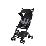 Carrinho para Bebê Pockit+ All-Terrain Velvet Black 6 meses a 4 anos 15kg