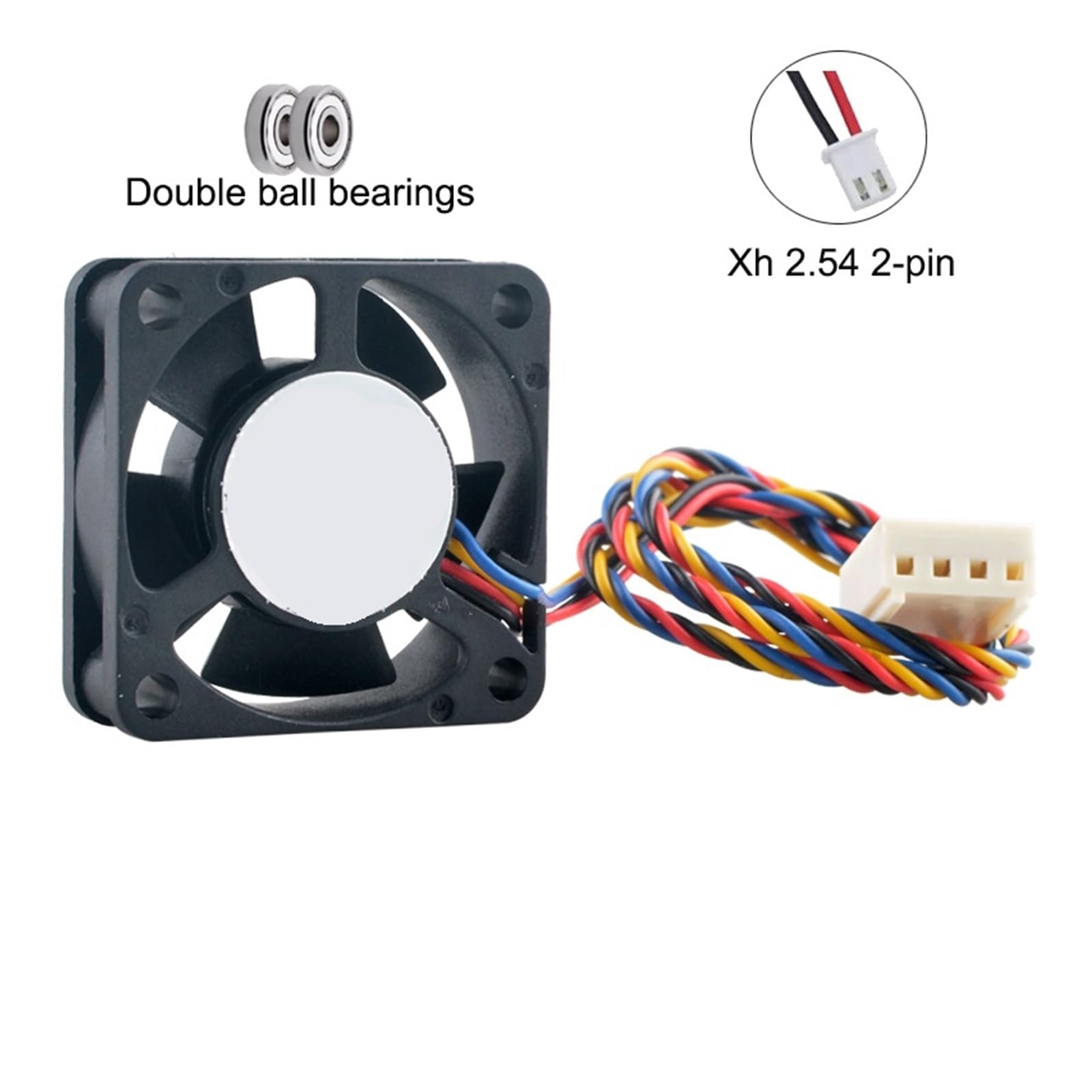 ACP3010-05PWM ACP3010-12PWM 3cm 30mm ventilador 30x30x10mm DC5V/12V 4 pines 8300/10000rpm microventilador de refrigeración con doble rodamiento de bolas(DC12V 4-pin)