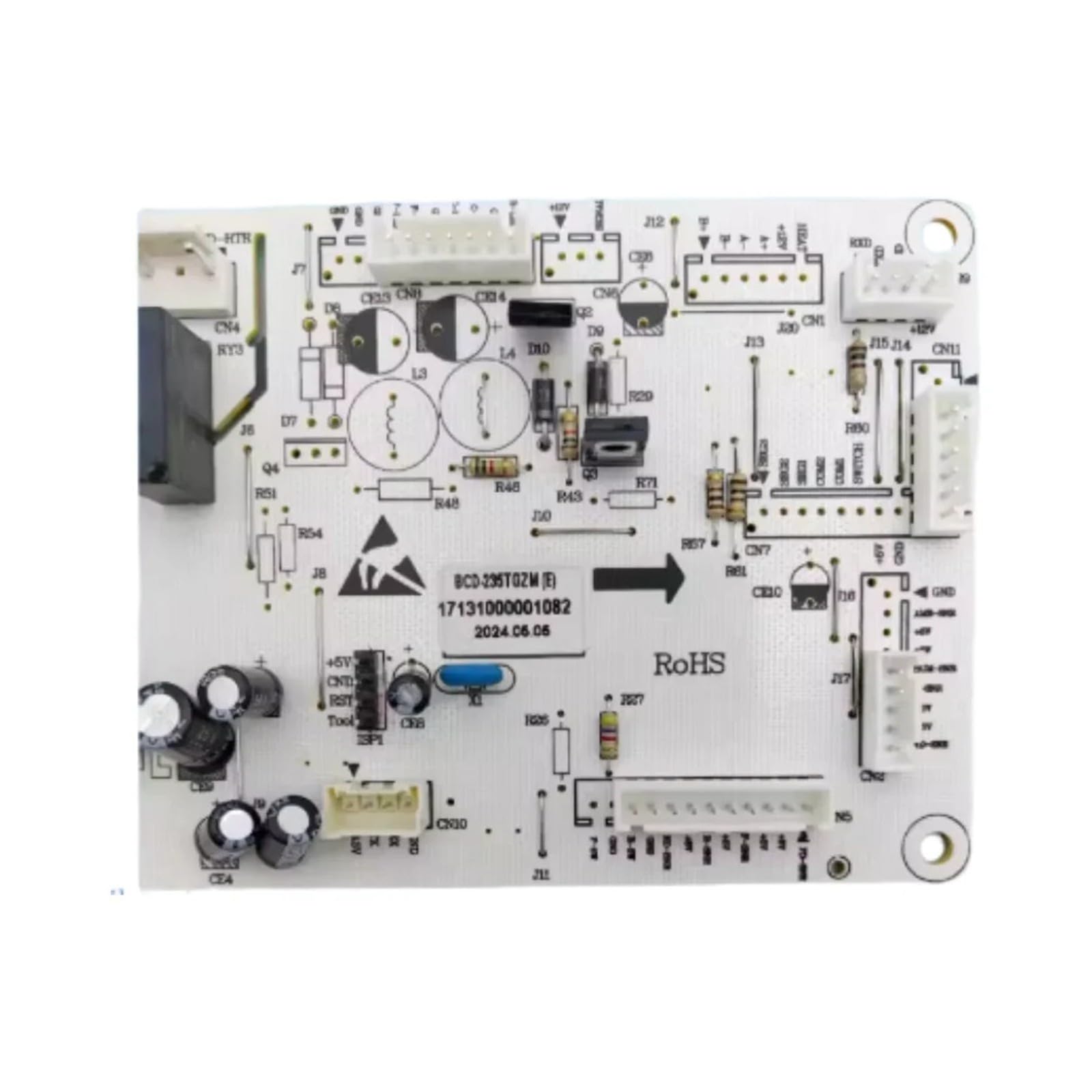 Scheda Madre Frigorifero, Compatibile Con Midea, Scheda Computer BCD-215 235TGZM(E) Scheda Di Alimentazione 17131000001082 Controllo Frigorifero sostituire