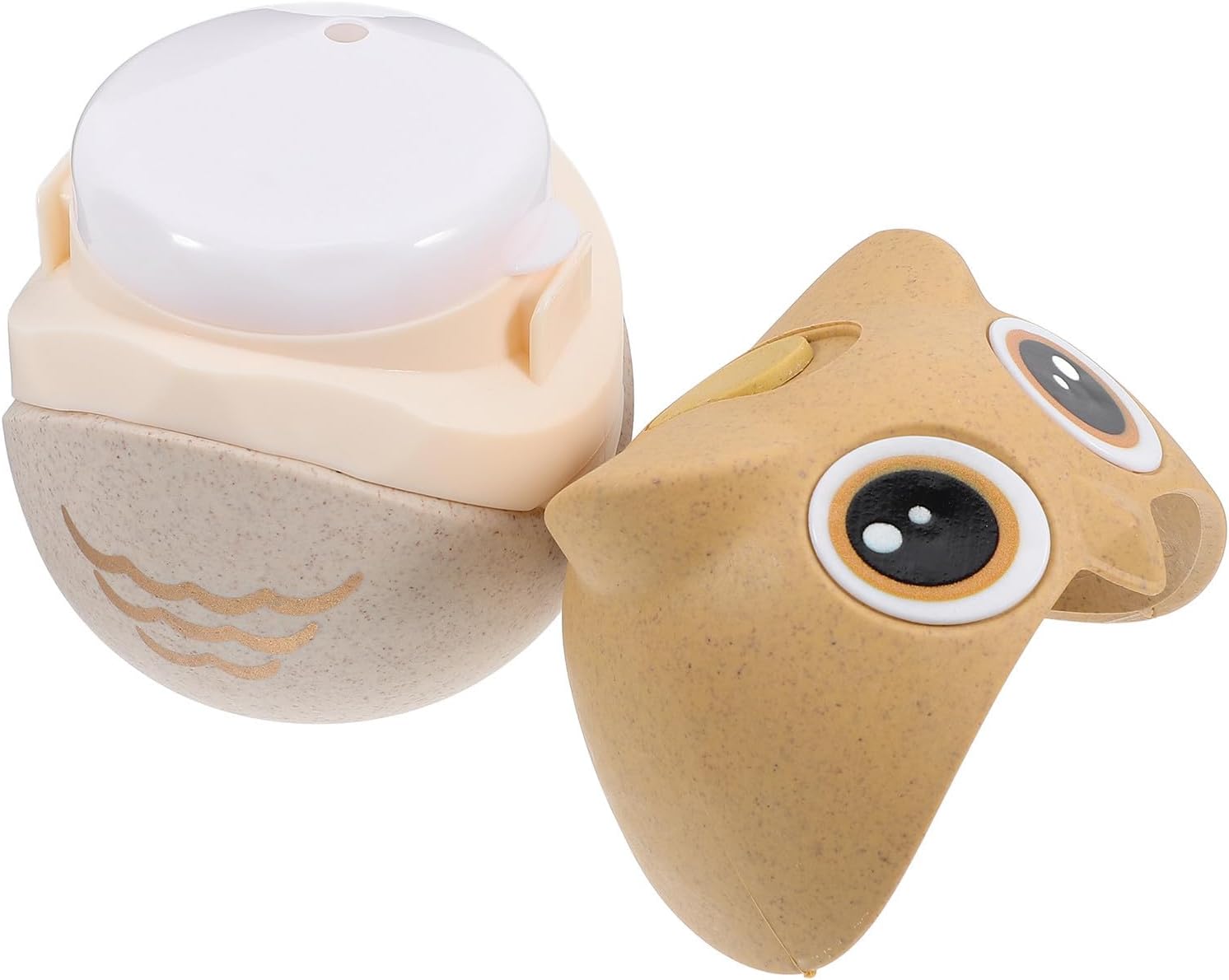 INOOMP Toothpick Holder Dispenser Case Cartoon Owl for Home Kitchen