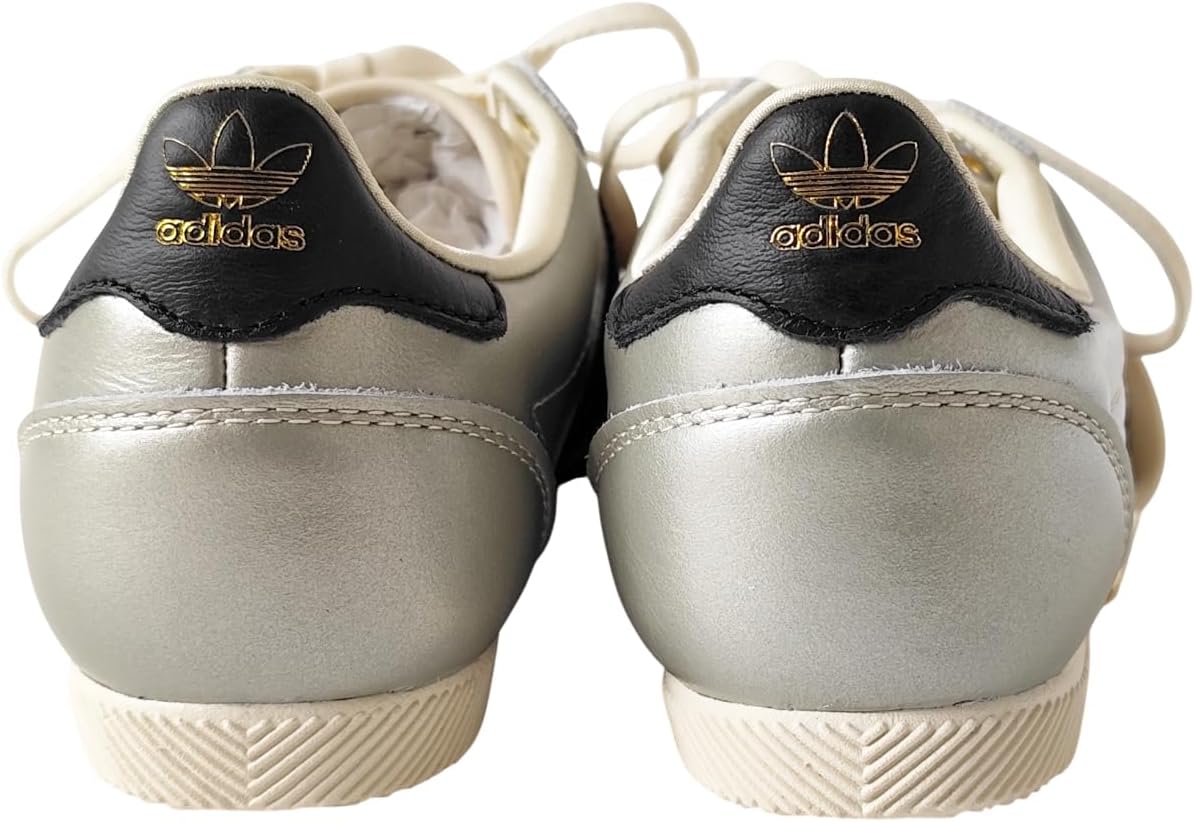 adidas Japan Women's Shoes, Silver/Core Black/Cream White, Size 6