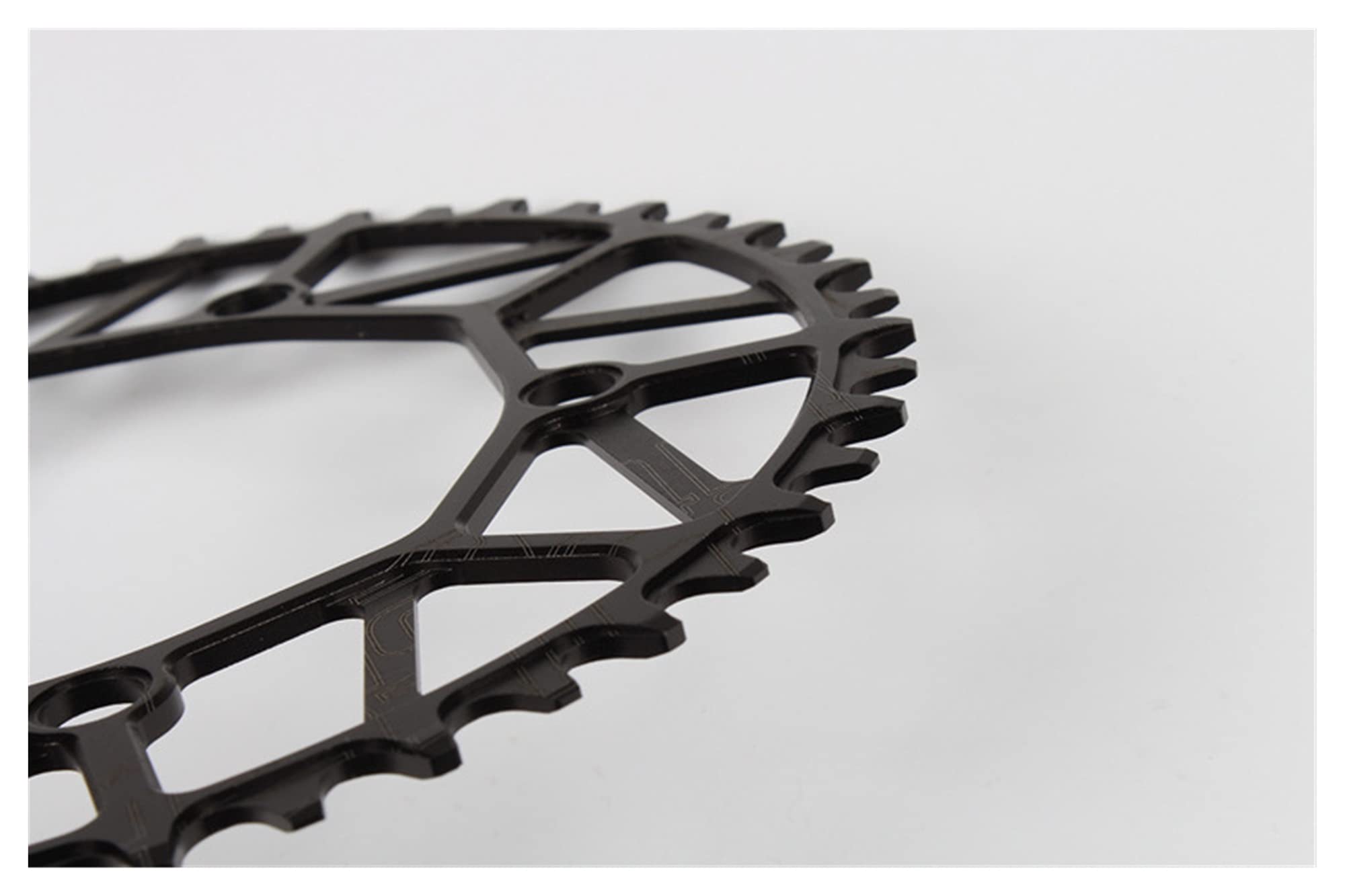 Corona per Bicicletta, Anello Catena pedivella, Ruota dentata a Disco Singolo in Lega CNC Cava 130BCD 9 10 11 velocità