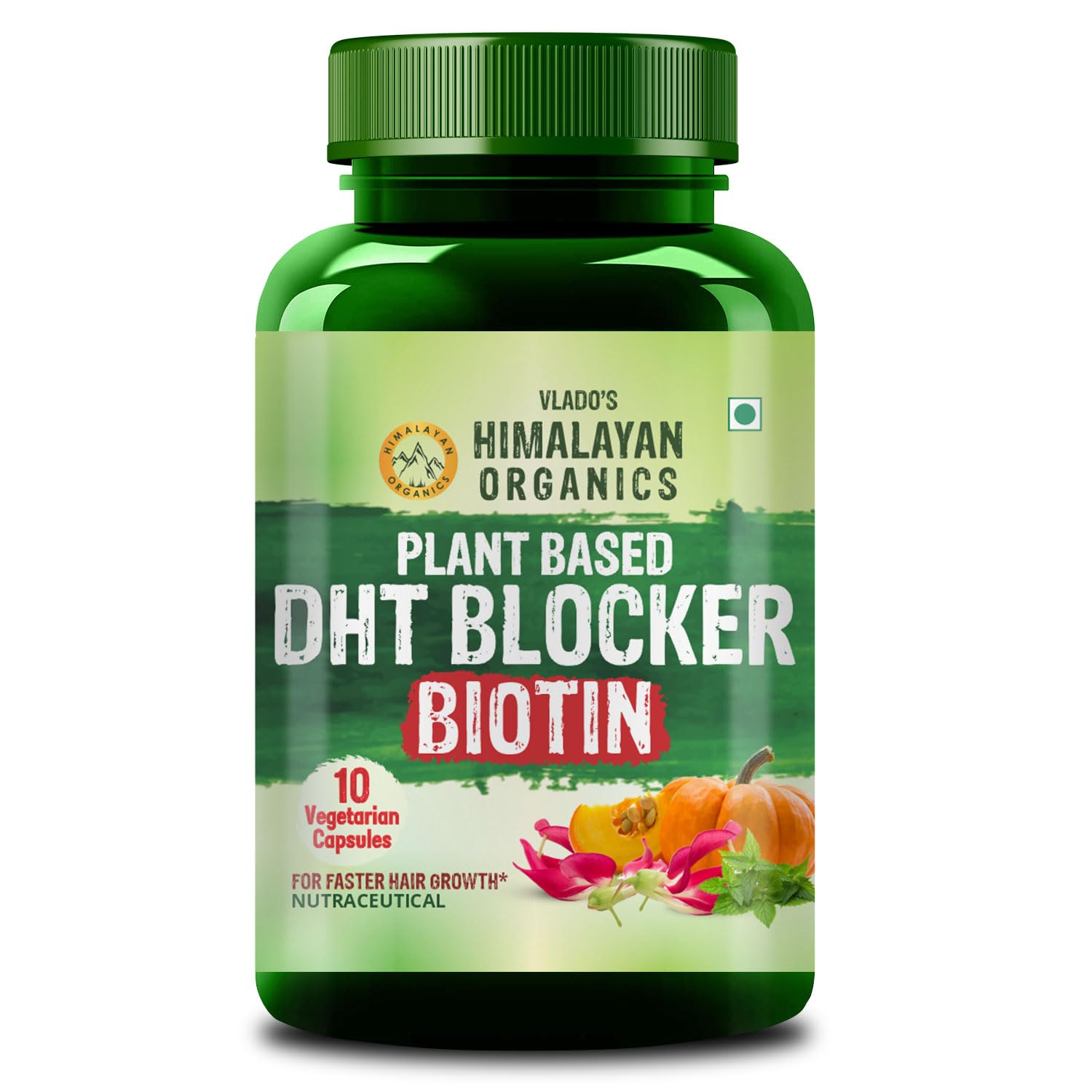 Vlado’s Himalayan Organics Plant-Based DHT Blocker - 10 Veg Capsules-picture-24