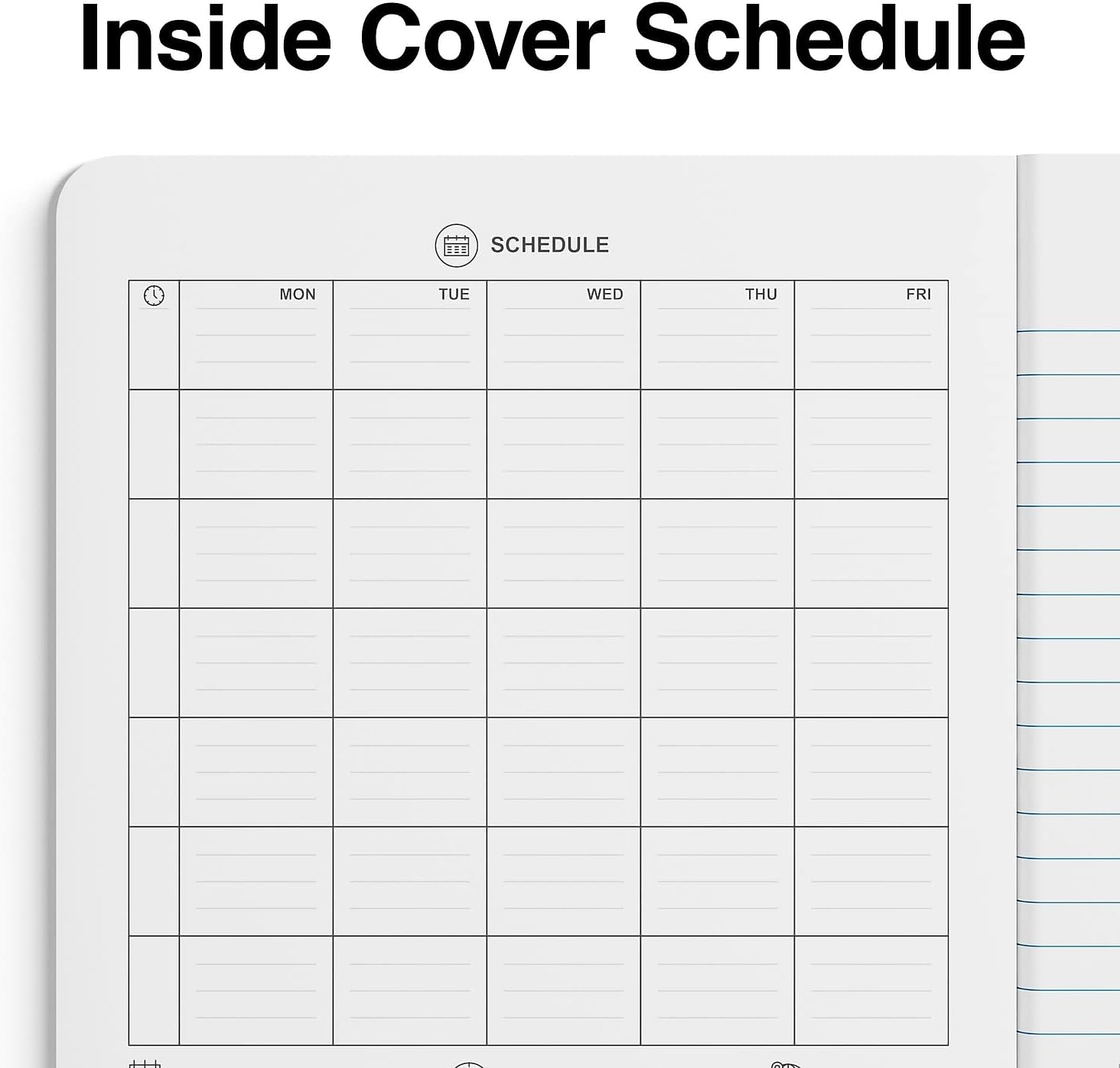 STAPLES Composition Notebook, 7.5” x 9.75”, Wide Ruled, 100 Sheets, Black/White Marble, 4‑Pack