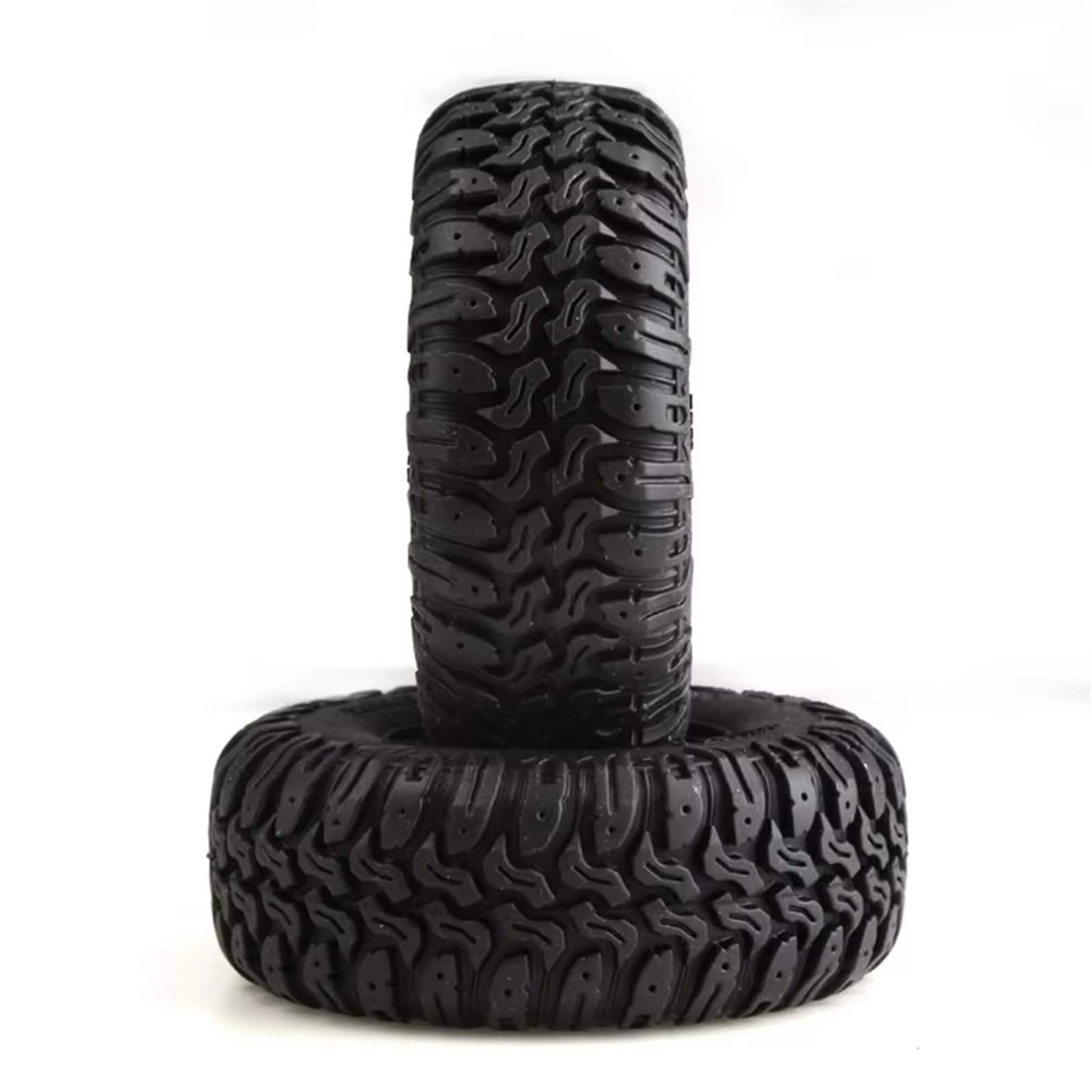 Neumático RC Compatible con TRX4 D90 para Axial SCX10 II III para Redcat 4 Piezas 105 MM 1.9 Neumáticos De Goma Rueda 1/10 RC Crawler Car