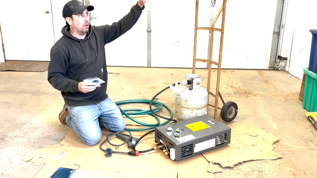 Tankless Water Heater Electric Propane Gas Tankless Water Heater