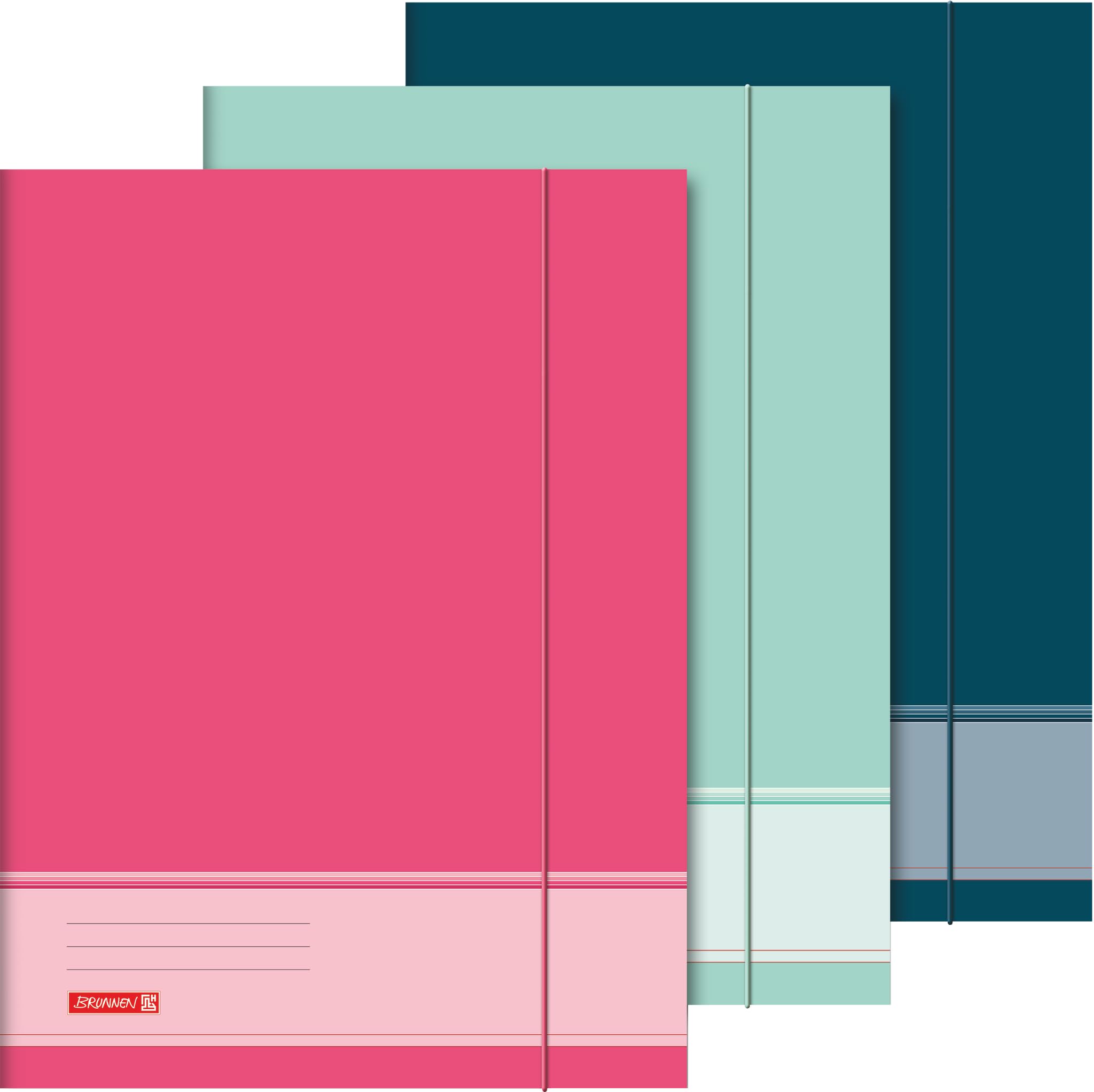 BRUNNEN Trend Portfolio Folder A3 Assorted Colours