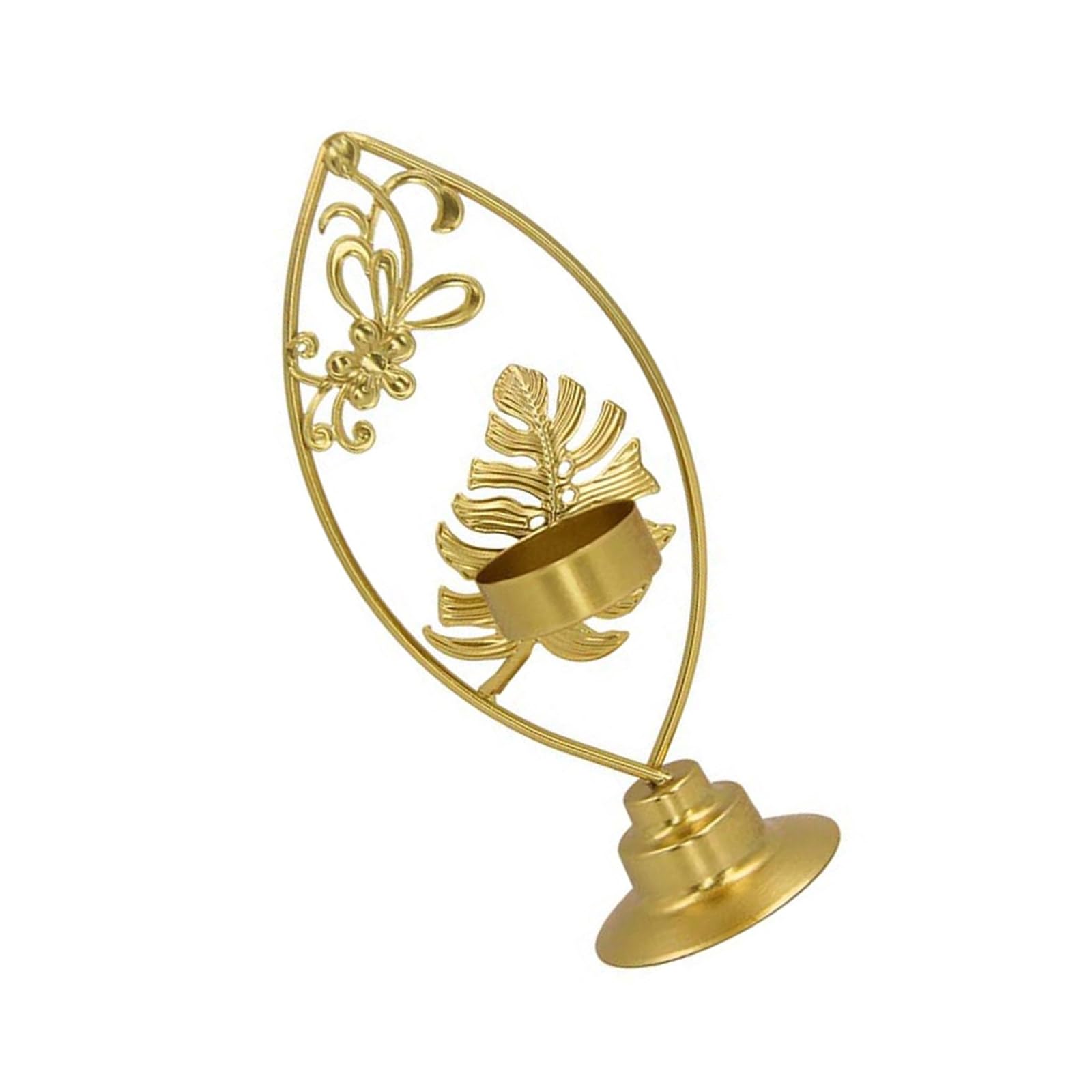 Elnwnnkc A Iron Designs Holder For Romantics Table Decors Nd Wedding Parties Centerpieces Metal Tealight Candlestick Stand